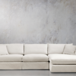 emory slipcovered two piece sectional
