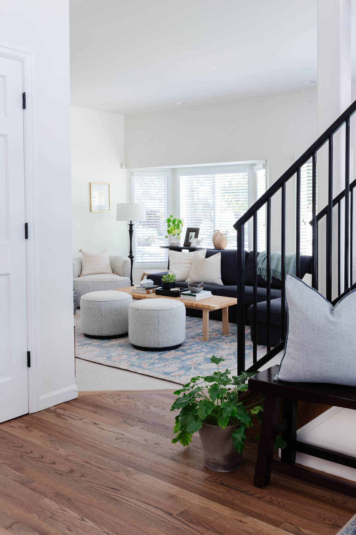 California Casual, Warm White Living Room, Warm Organic Modern Home by Peggy Haddad Interiors