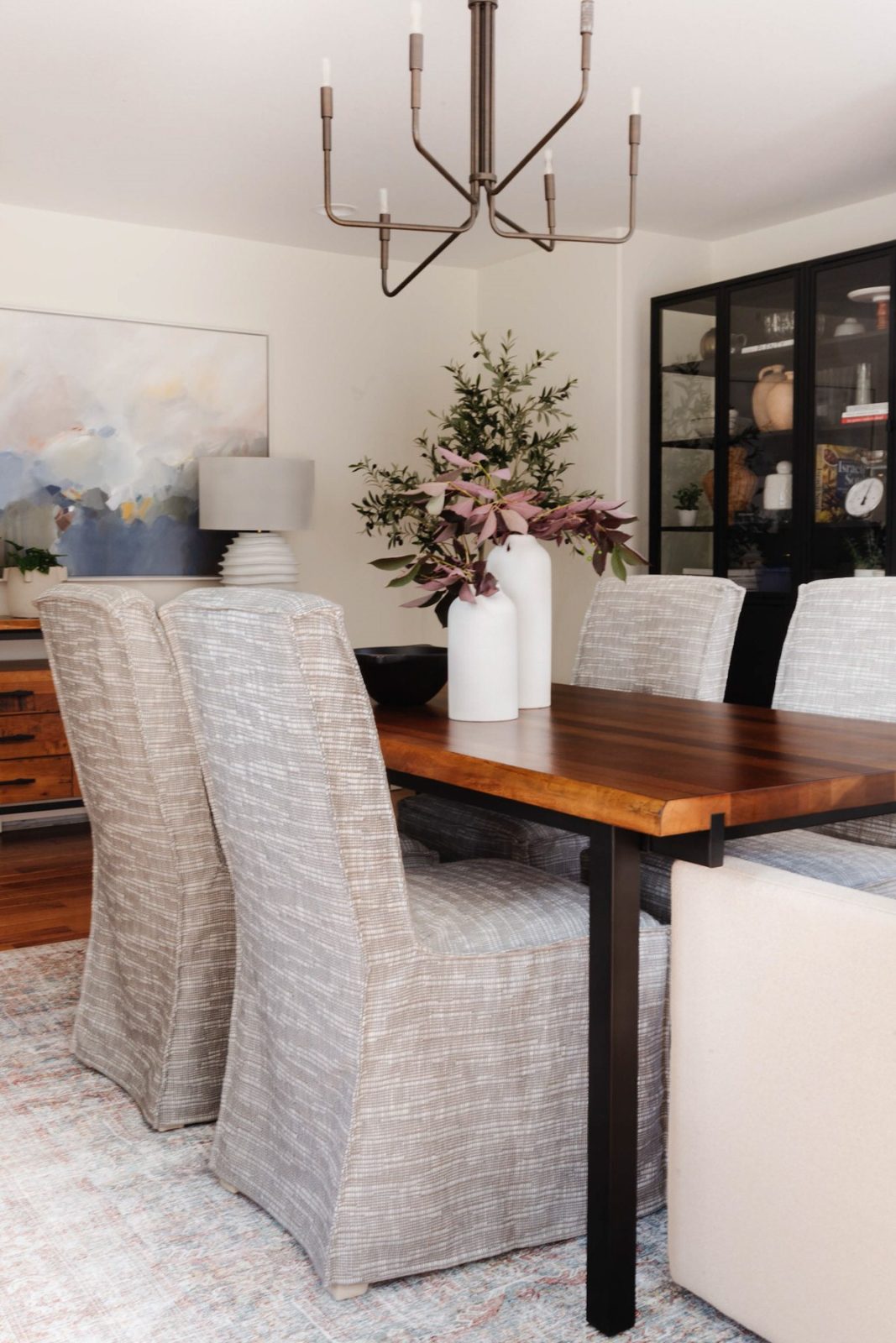 Contemporary + California Casual // Dining Room — peggyhaddadinteriors.com