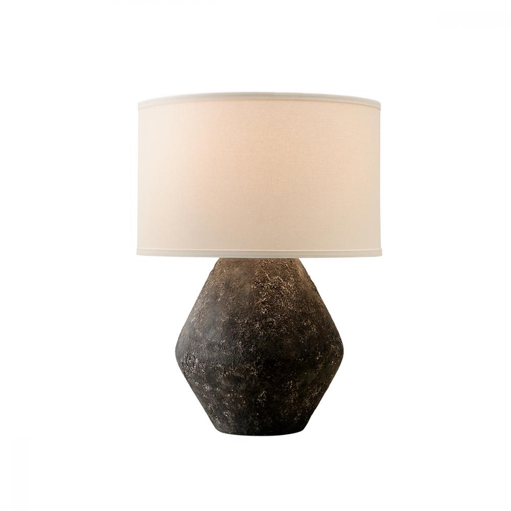Organic Textured black lamp by Troy Lighting