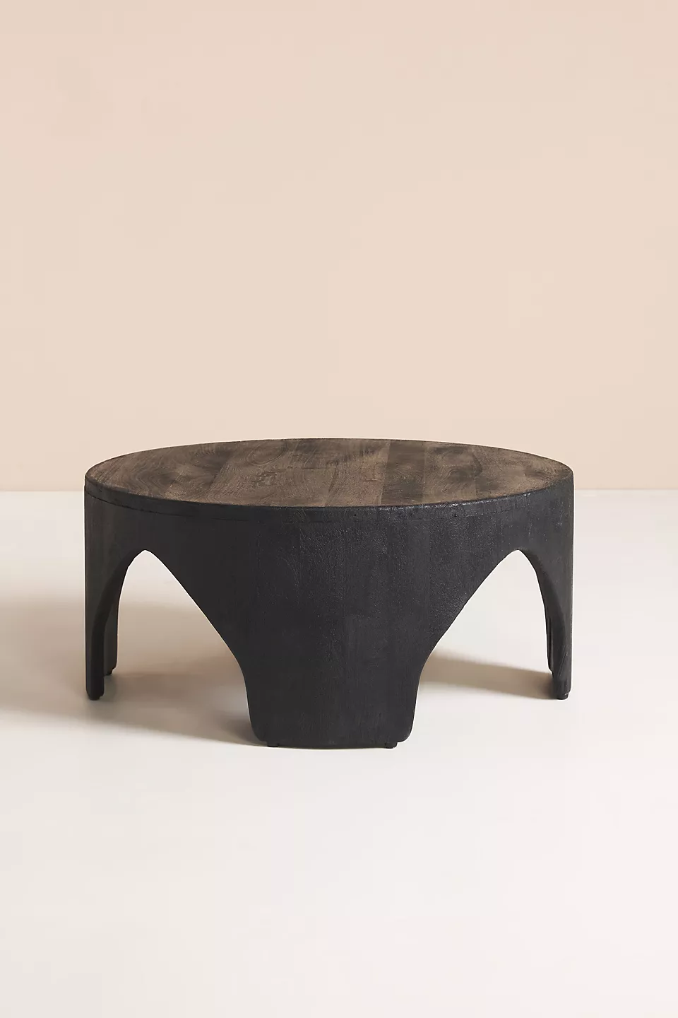 Jonas coffee table anthropologie acacia wood coffee table Black wood coffee table