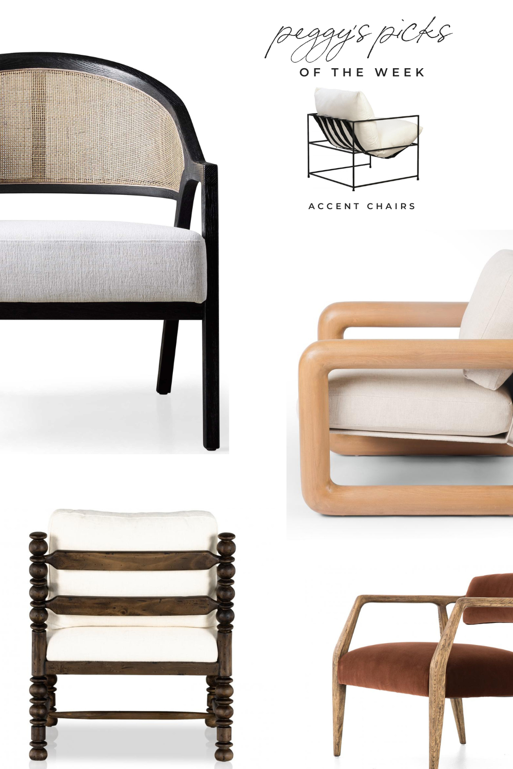 Peggy's Picks of the Week Accent Chairs