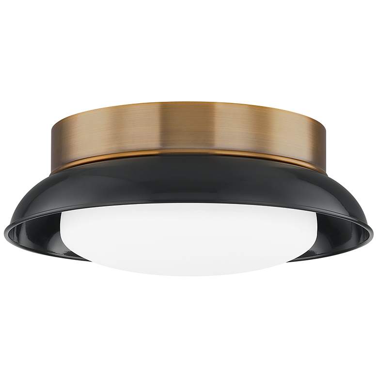 Black and Brass Arnie flush mount by Troy Lighting, Shop at Scout & Nimble