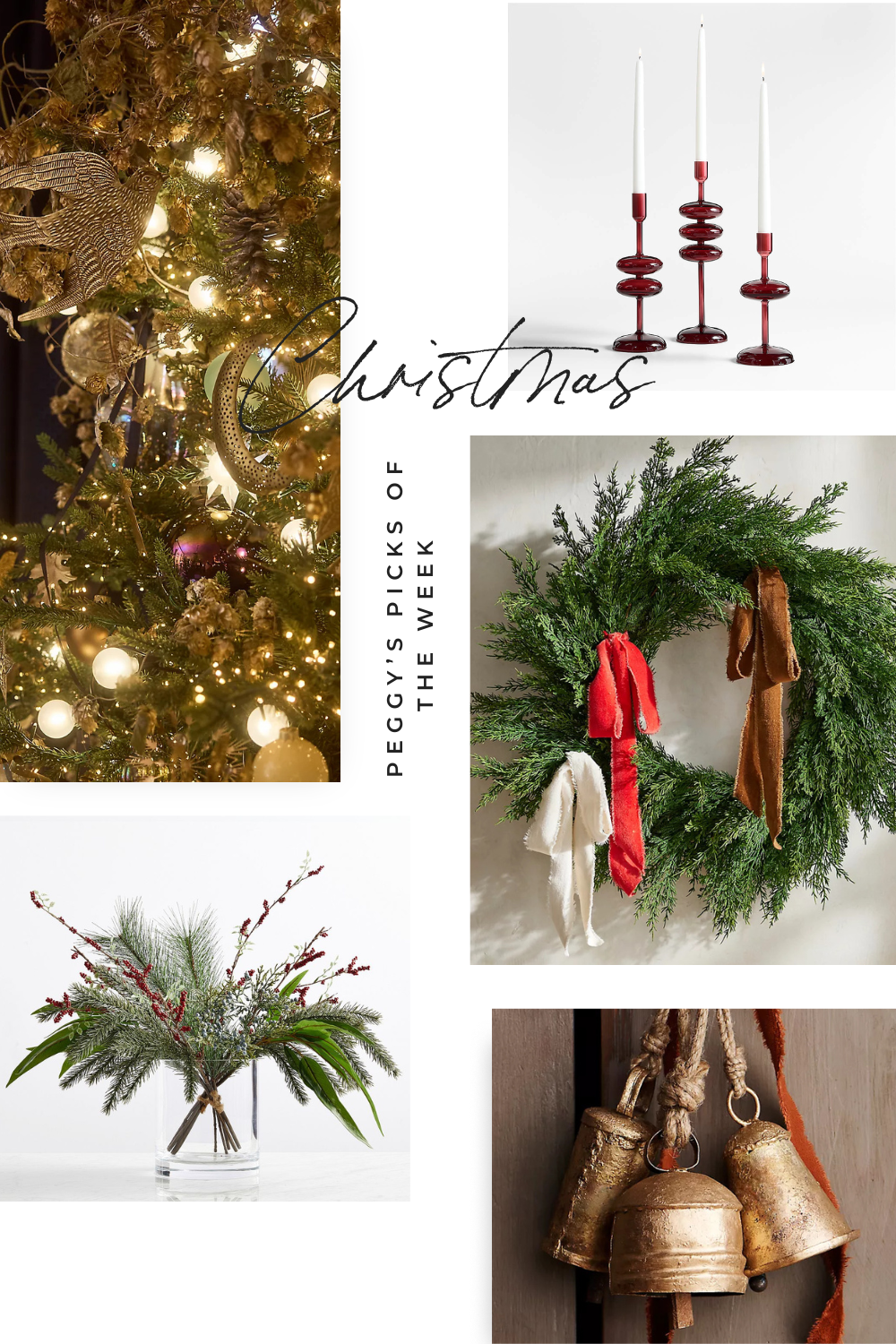 Modern Whimsical Christmas Decorations, Peggy's Picks of the Week from Peggy Haddad Interiors